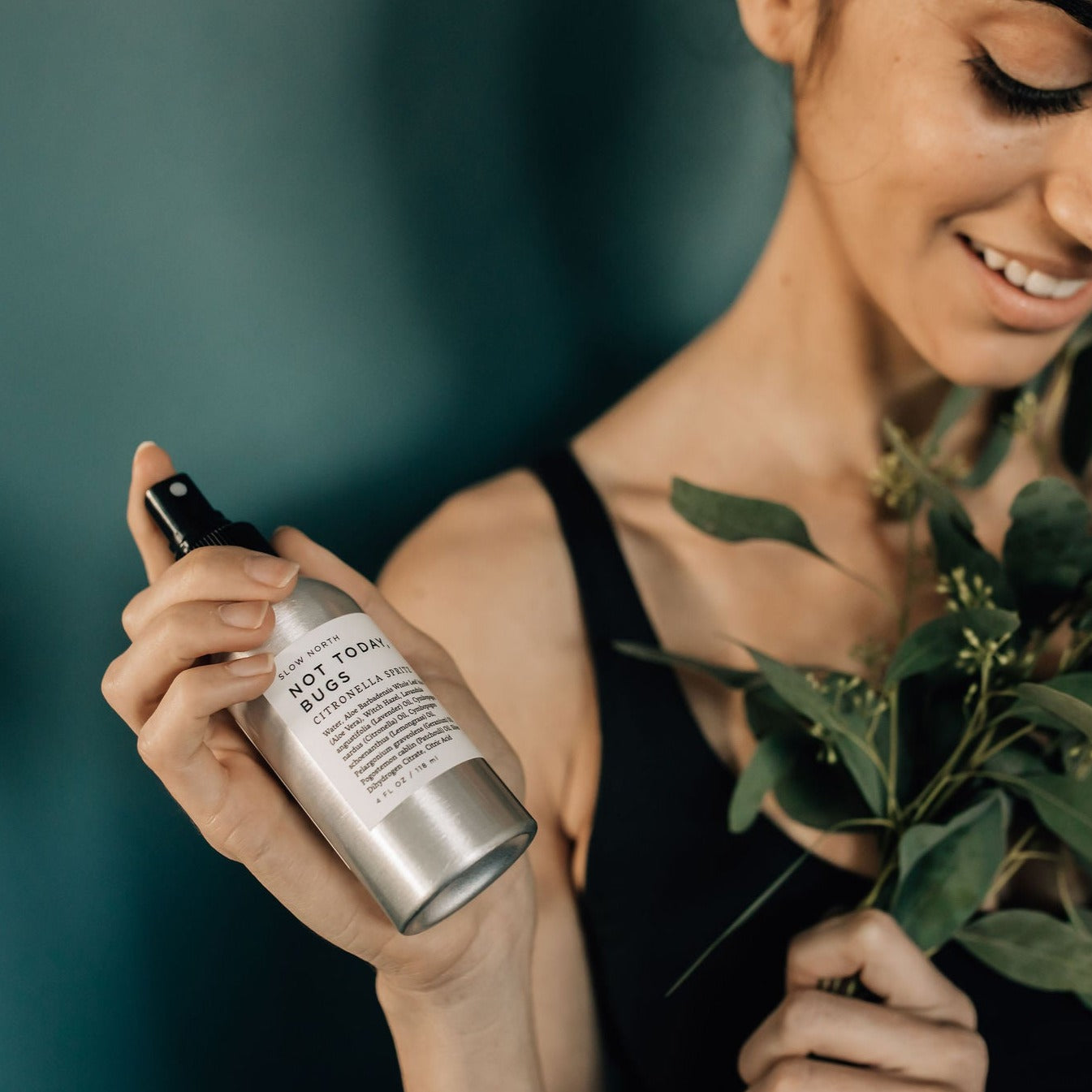 Not Today, Bugs | Natural Bug Repellent Spray | Essential Oils & Aloe Vera | 4 fl oz | Slow North