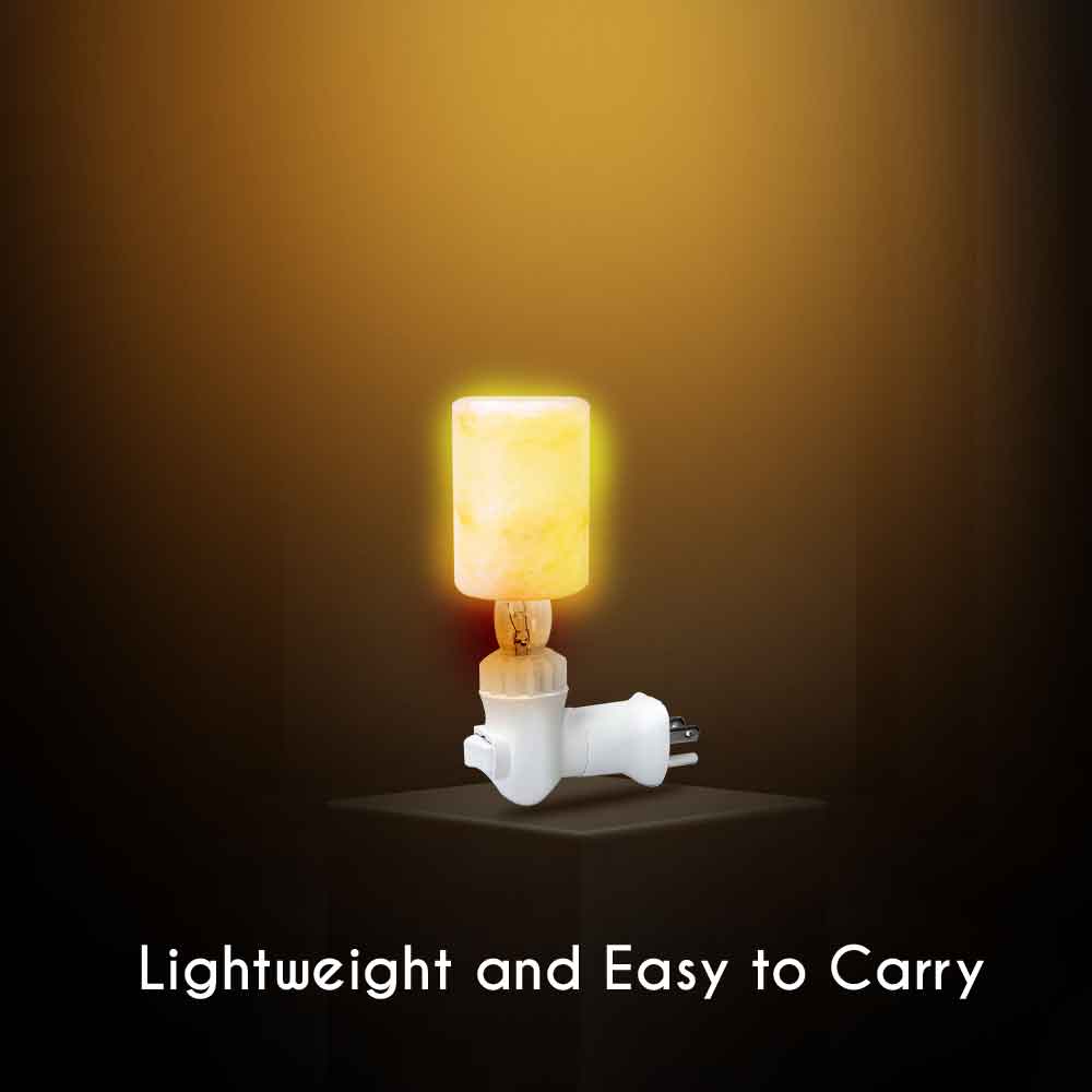 Himalayan Pink Salt Night Light | Handcrafted | Air Purifying
