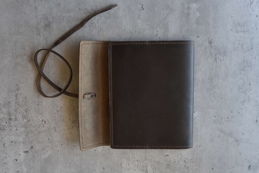 Finest Leather Journal | Family Keepsake & Heirloom | Refillable | Leather Tie Closure & Pen Holder | Kiko Leather