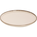 Akoya Cream Porcelain Dinner Plates | Set of 6 | 8" | Heat Resistant | Stackable | Netherlands | Maastricht Porselein