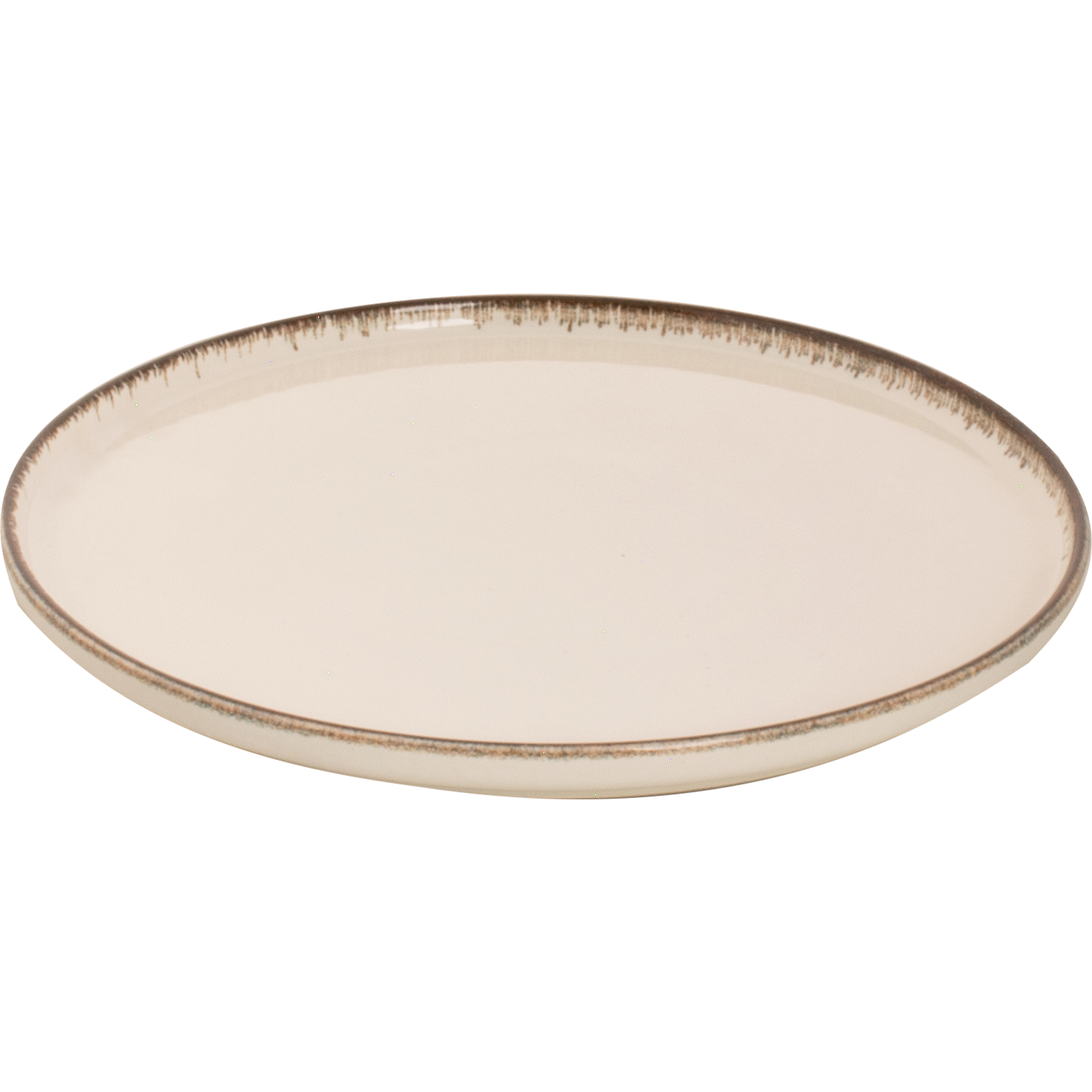 Akoya Cream Porcelain Dinner Plates | Set of 6 | 8" | Heat Resistant | Stackable | Netherlands | Maastricht Porselein