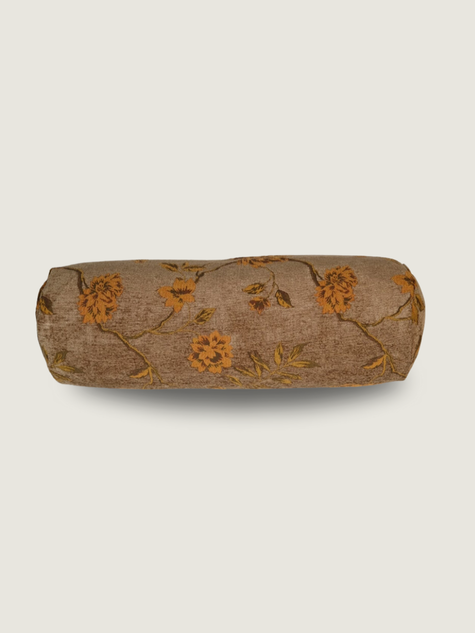Charlotte Reversible Couch Pillow | Green Tapestry & Mustard Velvet | European Style