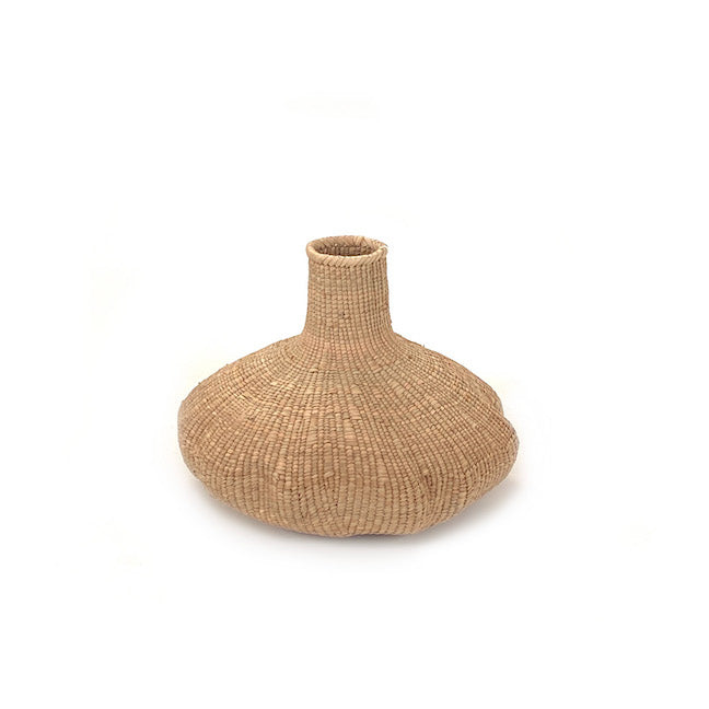 Garlic Tonga Sculptural Basket | Handwoven Ilala Palm | Ndebele Tribe | Zimbabwe | Mbare | 5 Sizes