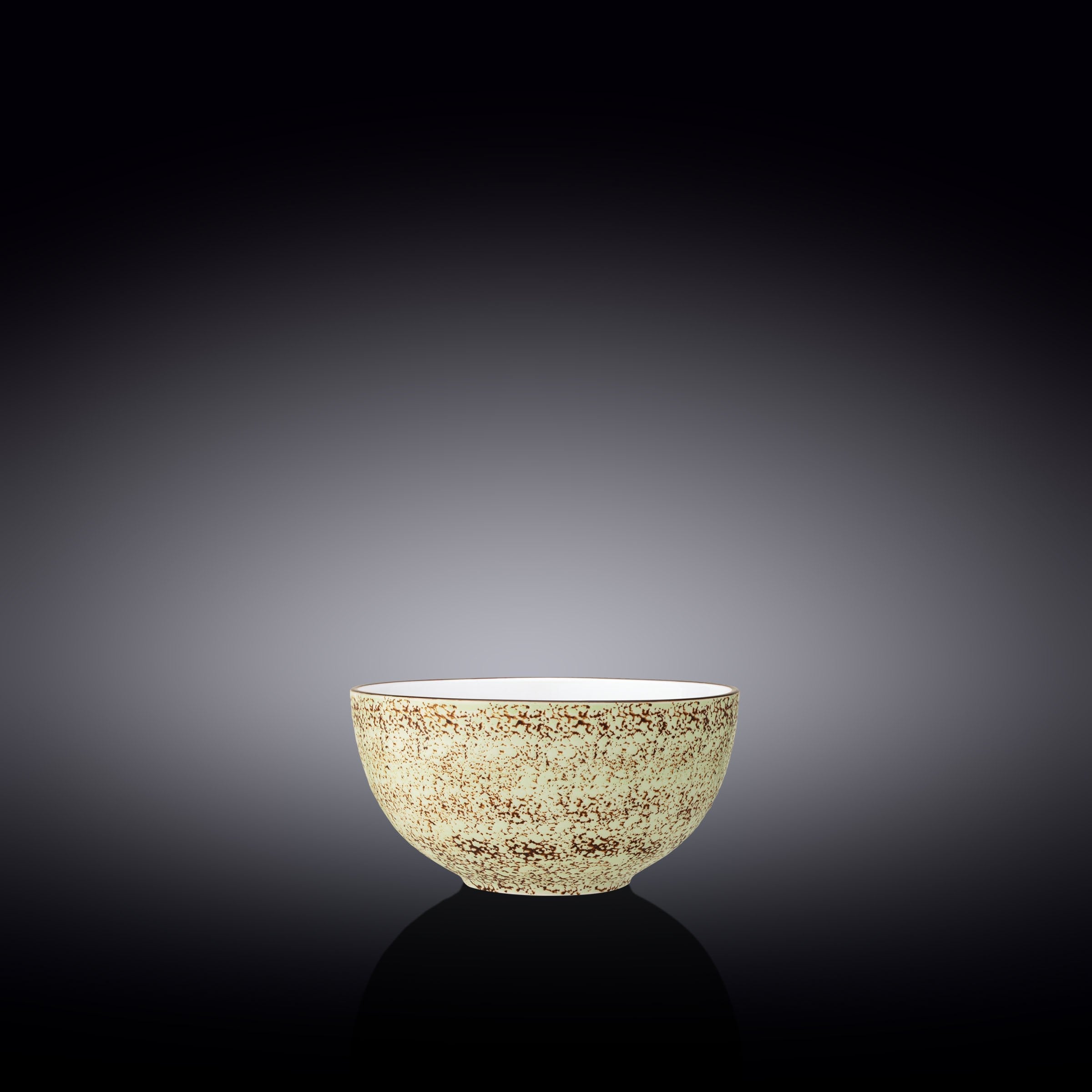 Pale Green & Pistachio Hand-Glazed Porcelain Bowl | 4" | 8 Fl Oz | Splash Collection | Made in Spain | Sold Separately | Wilmax