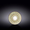 Hand-Glazed Fine Porcelain Saucer | Pale Green | Spanish Artisan Splash Collection