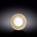 Pale Green Hand-Glazed Porcelain Saucer | 6.5" | Splash Collection | Made in Spain | Sold Individually | Wilmax