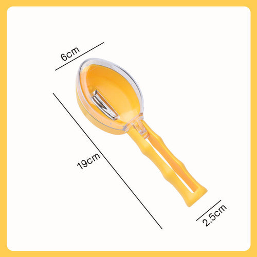 Paring Knife with Storage Lid – Fruit & Vegetable Peeler | 3 Colors