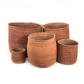 Auburn Iringa Basket | Handwoven in Tanzania | Milulu Grass | Kwanza Collection