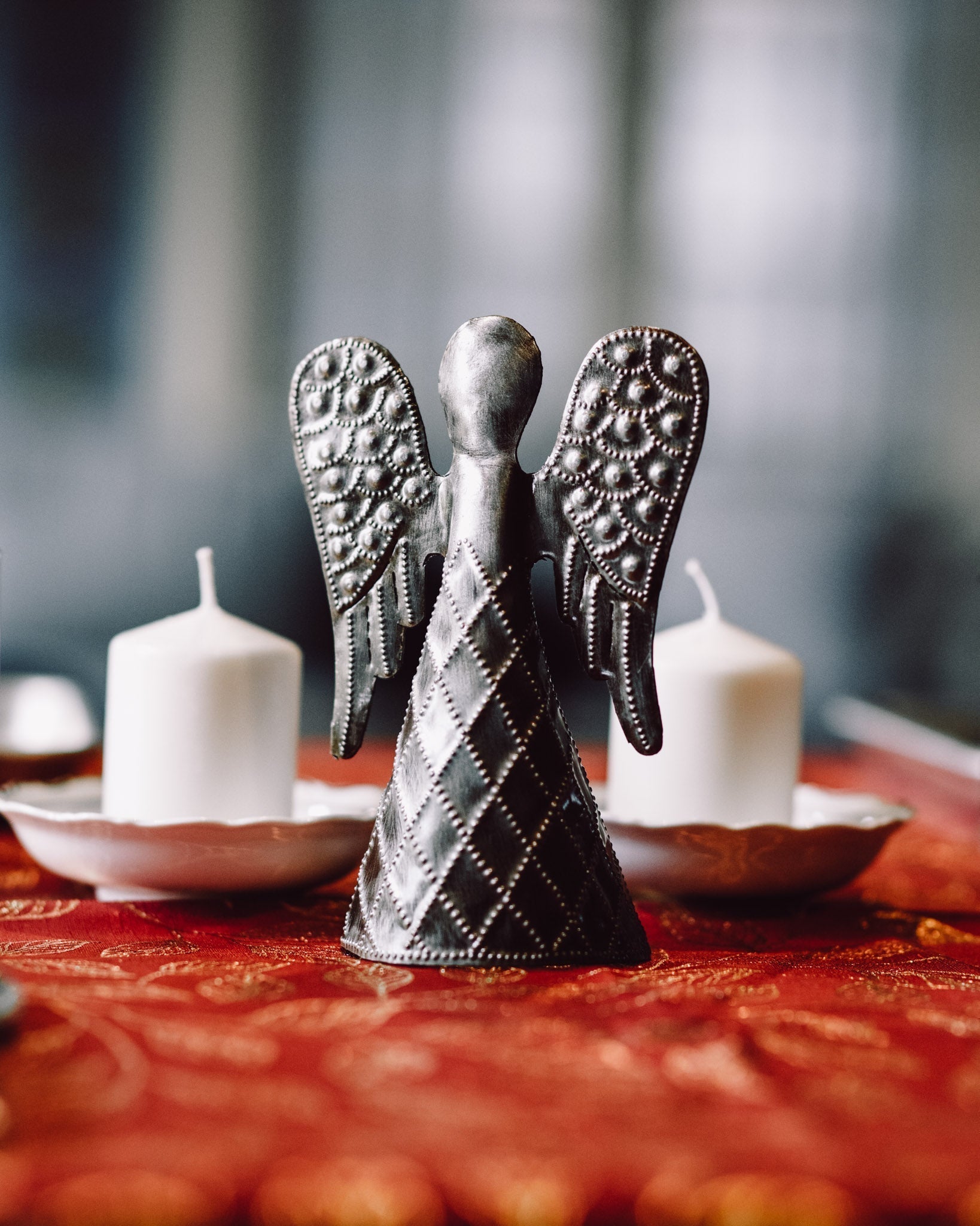 Standing Angel – Handcrafted Metal Art