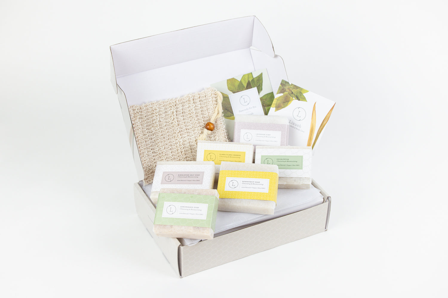 Hydrating Handmade Natural Soap Gift Set | 6 Bars | Olive Oil, Shea Butter & Essential Oils