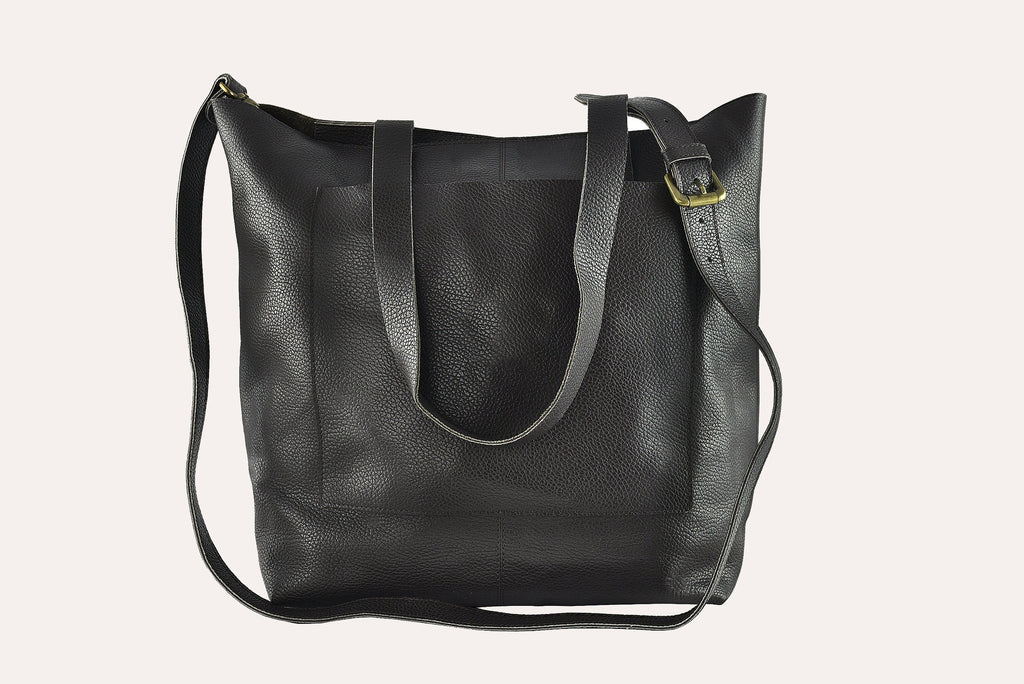 The Bible Study Tote - Pebble Leather