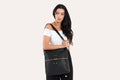 Pebble Leather Zip Tote