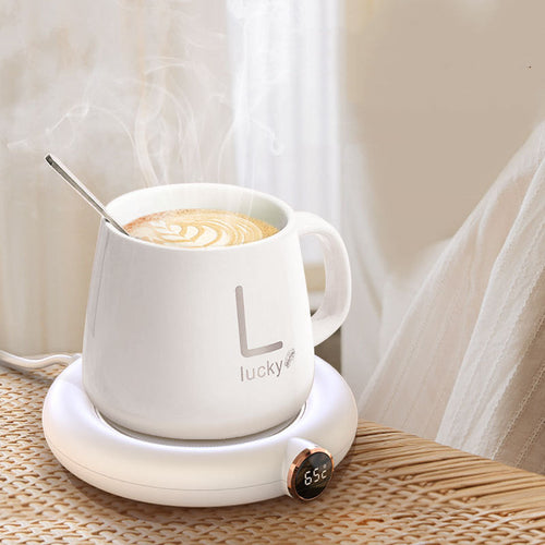 USB Coffee Mug Warmer | Smart Heating Coaster | Desk Cup Warmer