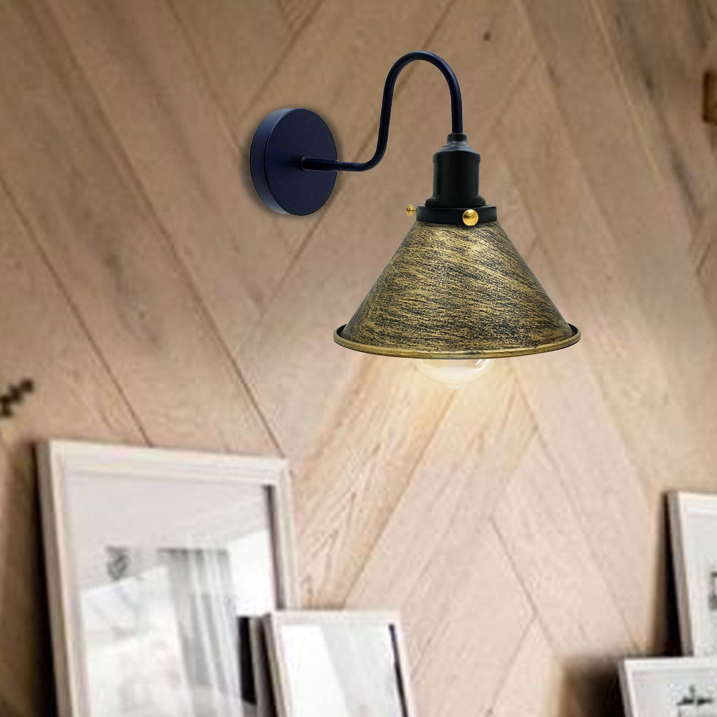 Wall Sconces Indoor E27 Swan Neck Vintage Industrial ~3388
