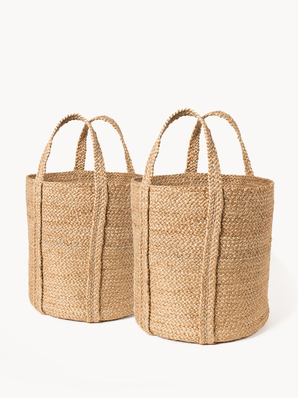 Kata Jute Basket with Handle