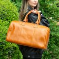Full Grain Leather Travel Duffle Bag
