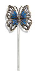 Butterfly Garden Stake – Handcrafted Metal Art