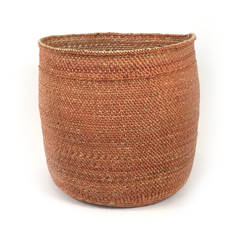 Auburn Iringa Basket | Handwoven in Tanzania | Milulu Grass | Kwanza Collection