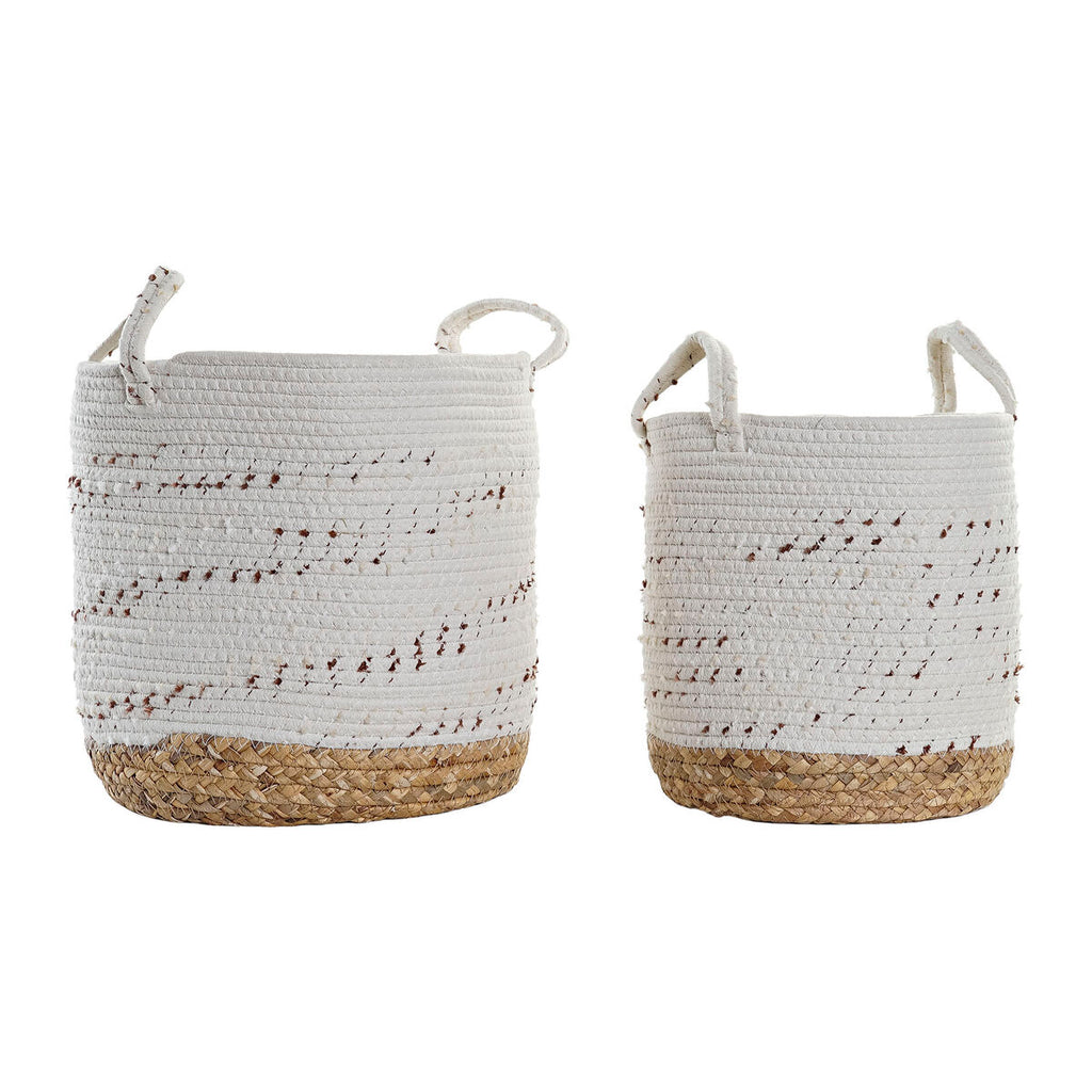Boho Cotton Basket Set (Set of 2)
