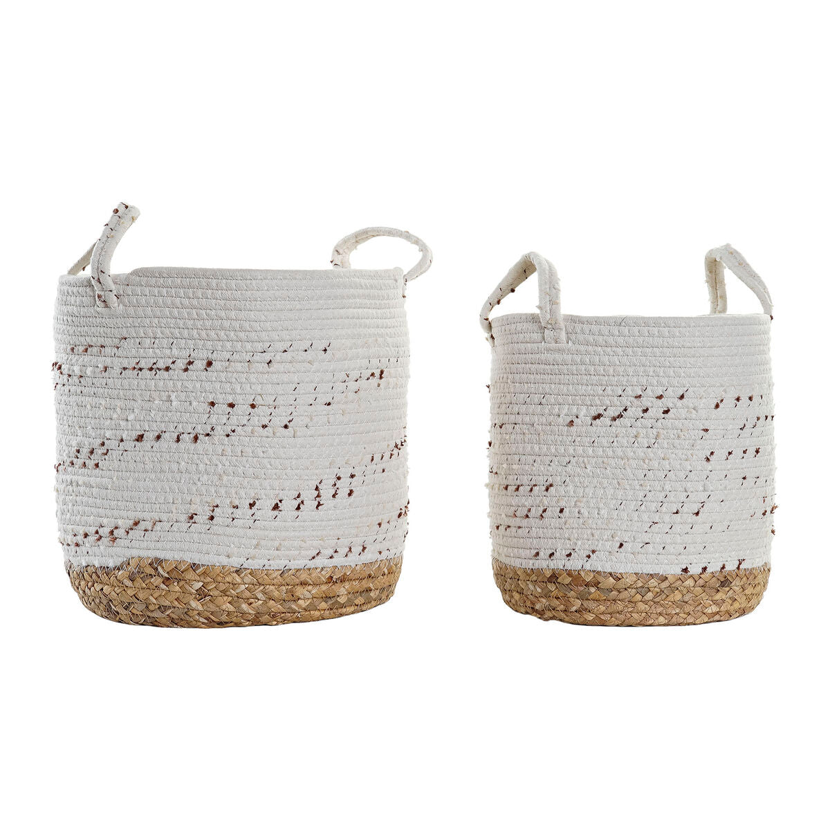 Boho Cotton Basket Set (Set of 2)