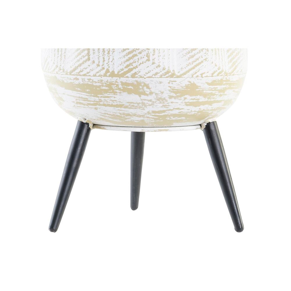 Metal Planter Set — Set of 2 (White, Black, or Gold)
