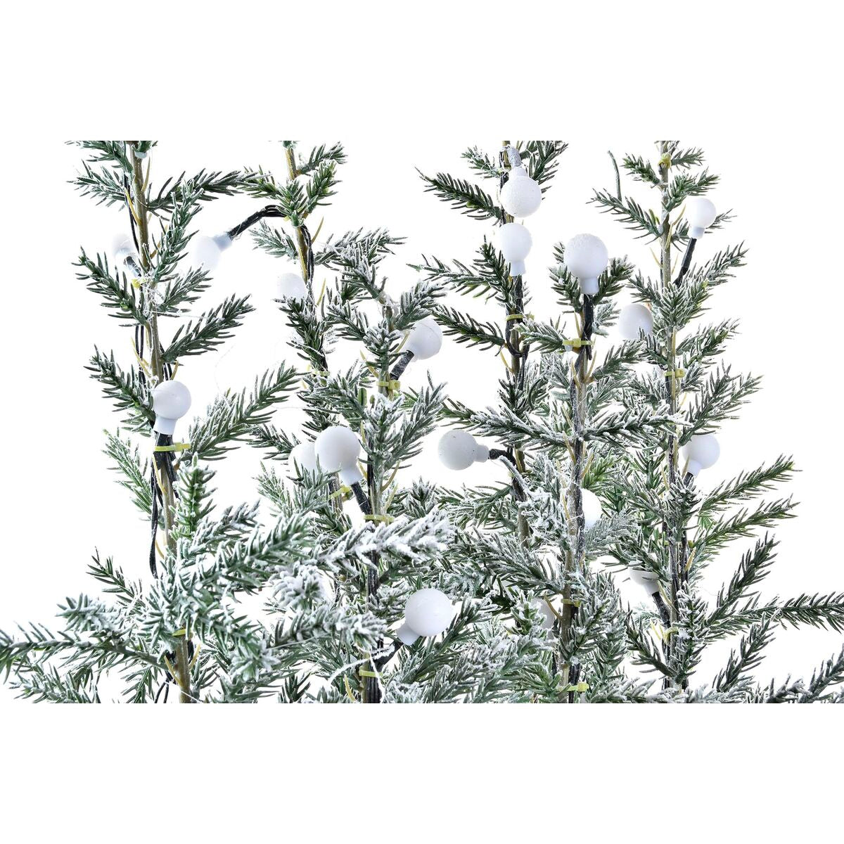 Christmas Tree DKD Home Decor White Brown Green PVC Snowfall 46 x 11 x