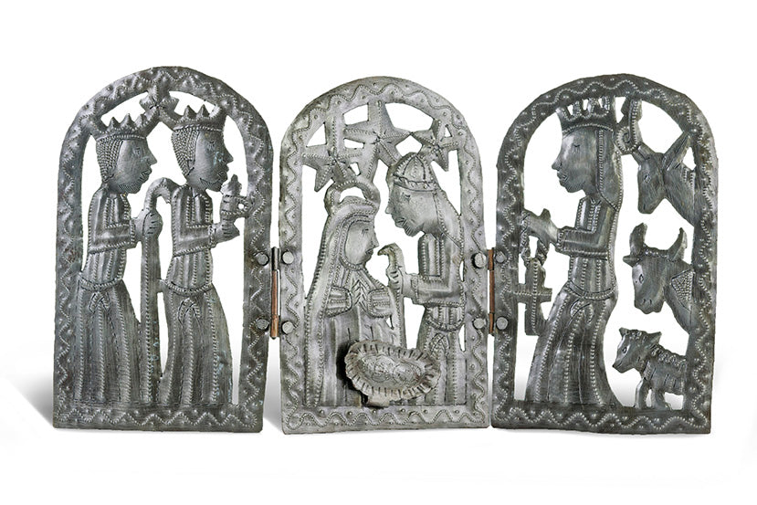Nativity Scene – Handcrafted Metal Art
