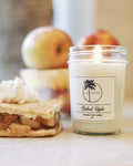 Baked Apple Coconut Wax Candle | Toxin-Free | Cinnamon, Nutmeg, Clove, Orange & Cedarwood | Les Crème