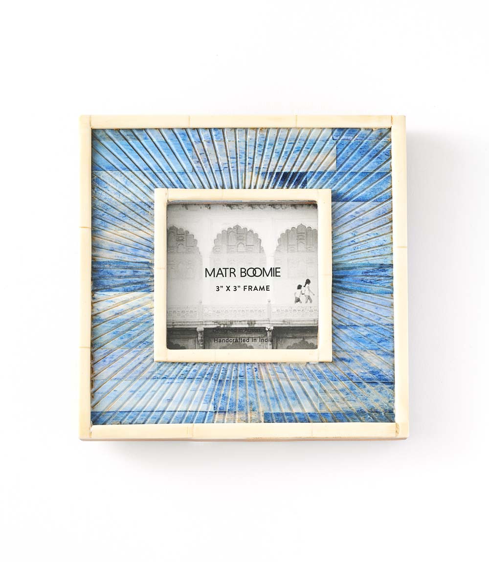 Neela Picture Frame – Coastal Blue