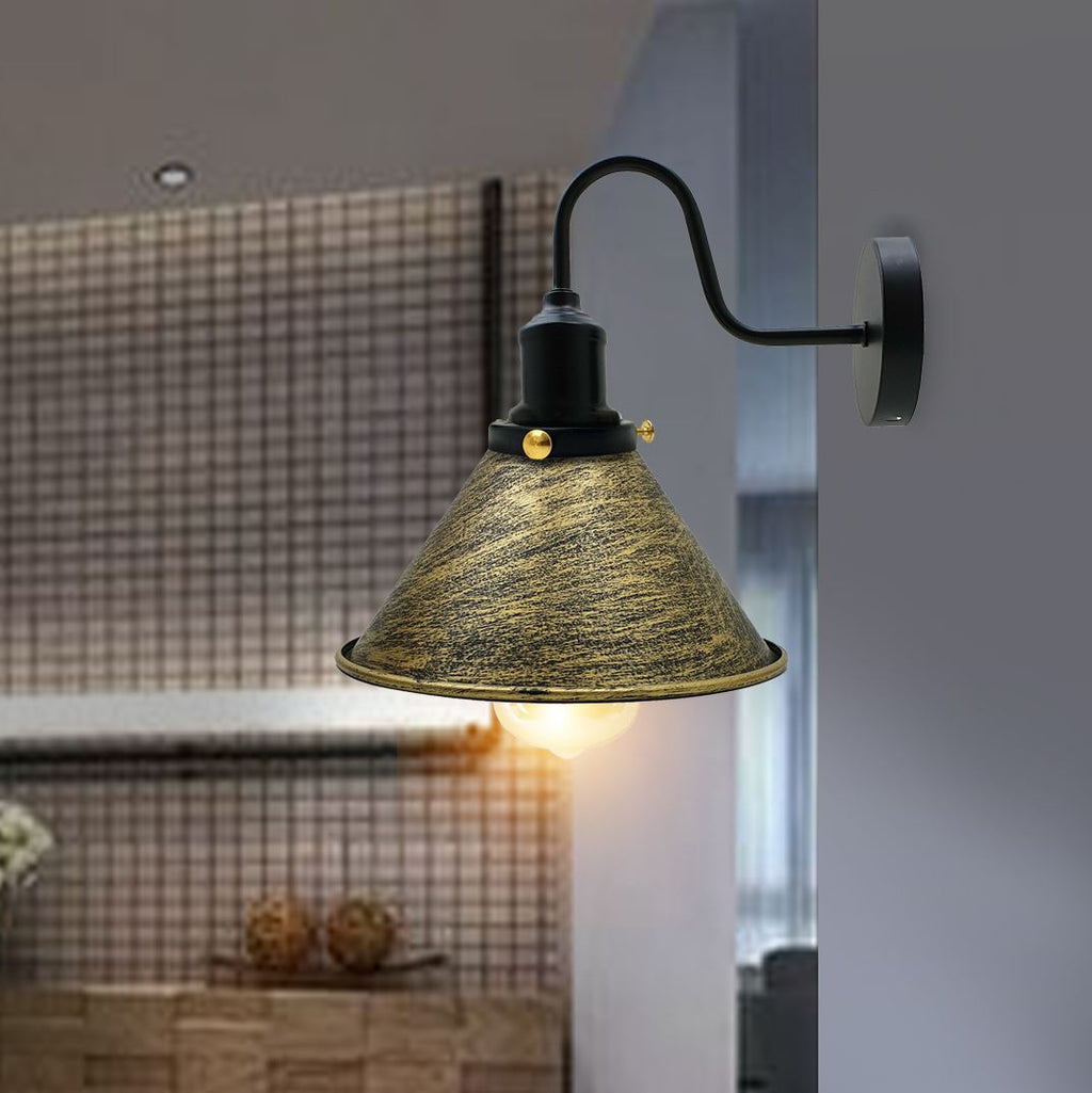 Wall Sconces Indoor E27 Swan Neck Vintage Industrial ~3388