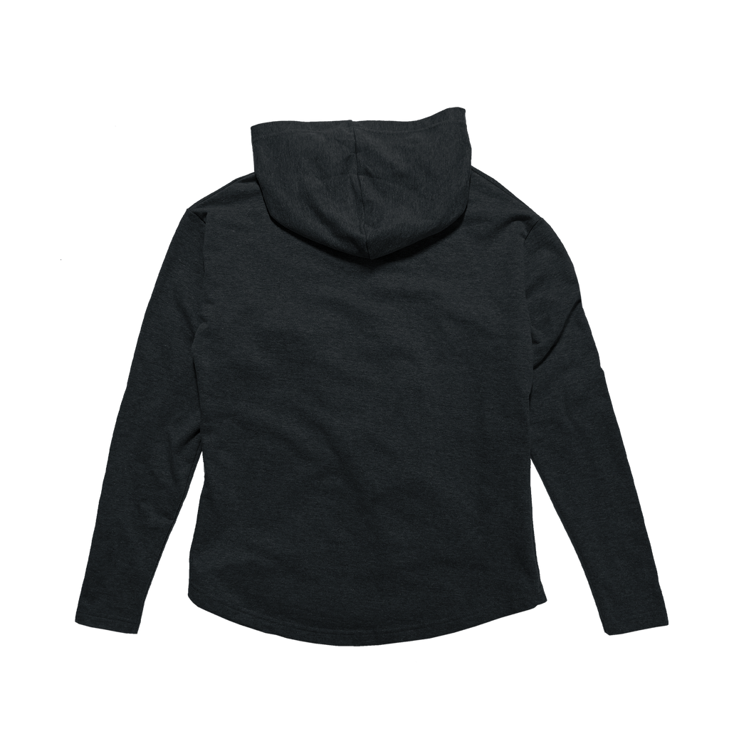 Ladies Weekender Hoodie | USA Fabric | Heathered Fleece | Thumbhole | Sizes SM-3X
