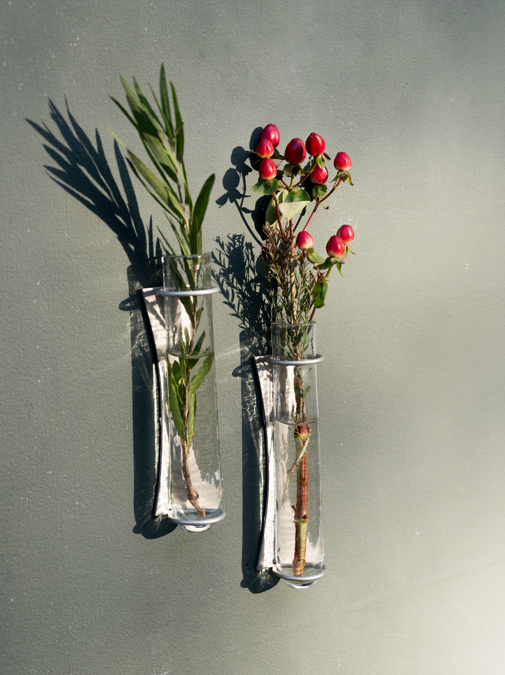 Floral Wall Vase – Set of 2