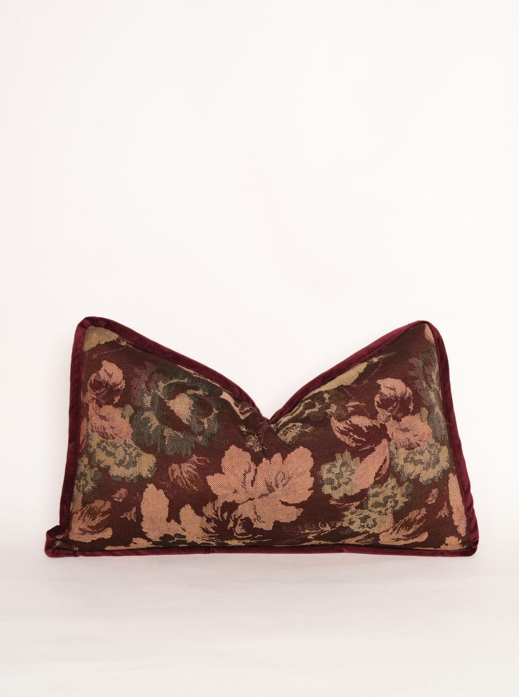 Tapestry Lumbar Couch Pillow | Reversible | European Romance Collection