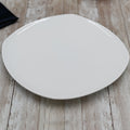 White Fine Porcelain Square Serving Platter | 11.5" x 11.5" | Made in England | Wilmax