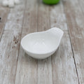 White Fine Porcelain Sauce Bowl | 4" | 3 Fl Oz | Rolled Rim | Made in England | Sold Individually | Wilmax