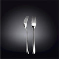 Wilmax High-Polish Stainless Steel Dessert Fork | 7.5" | Made in England
