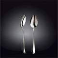 Wilmax Dessert Spoon | 7.5" | High-Polish Stainless Steel | Made in England