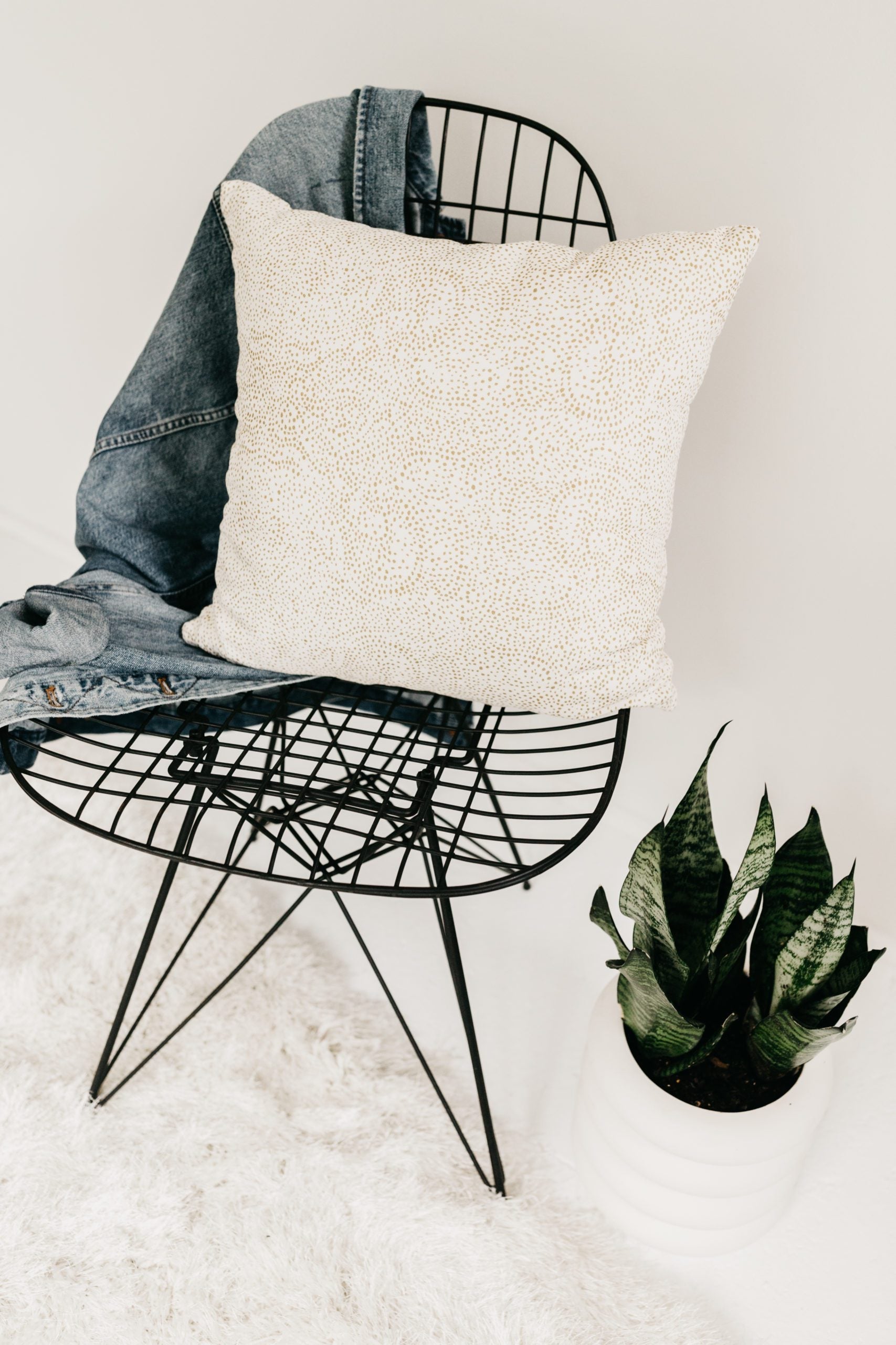 Palizada in Halcyon | 18" x 18" Designer Pillow | 55% Linen & 45% Cotton | Belgian Yarns | Made in USA | Powered by People