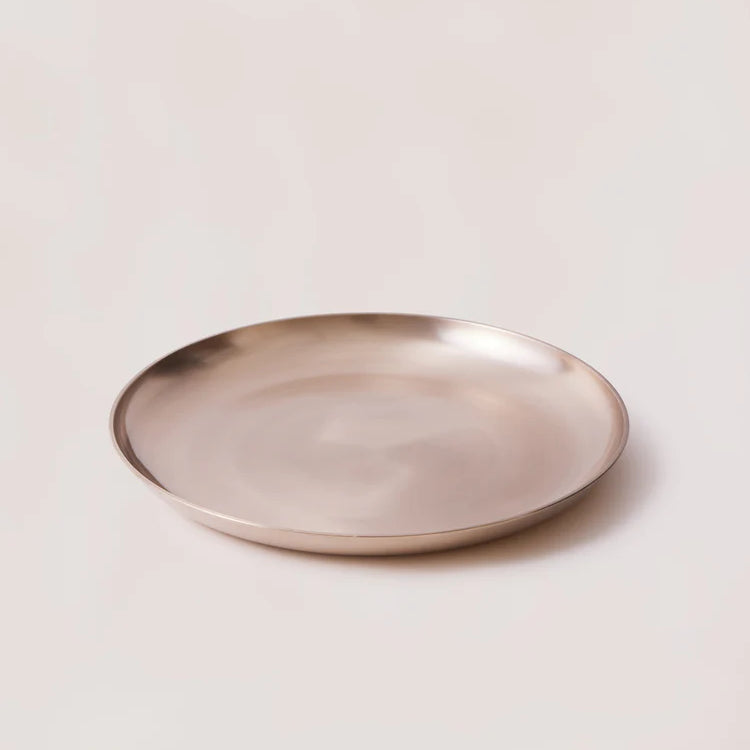 Bronze Sculptured Entree Platter