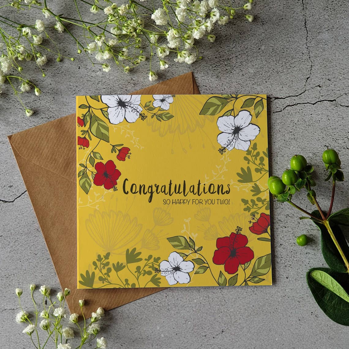 Congratulations - So happy for you two!
