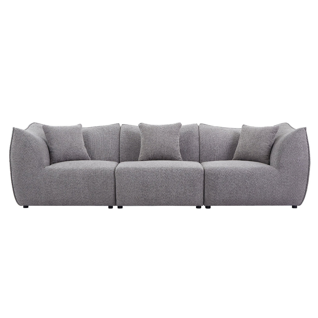 111 inch Sofa, Comfy Sofa Couch with  Deep Seats Modern Sofa- 3 Seater