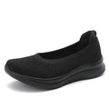 Large size soft soled fly woven women's shoes are breathable and can be easily stepped on in a fashionable single shoe for women