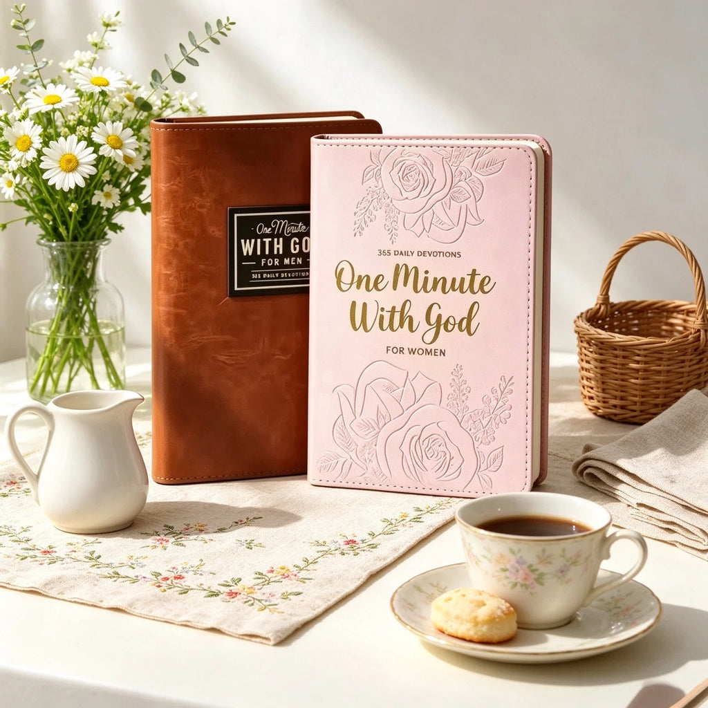 One Minute With God For Men/Women: 365 Daily Devotional Book Daily