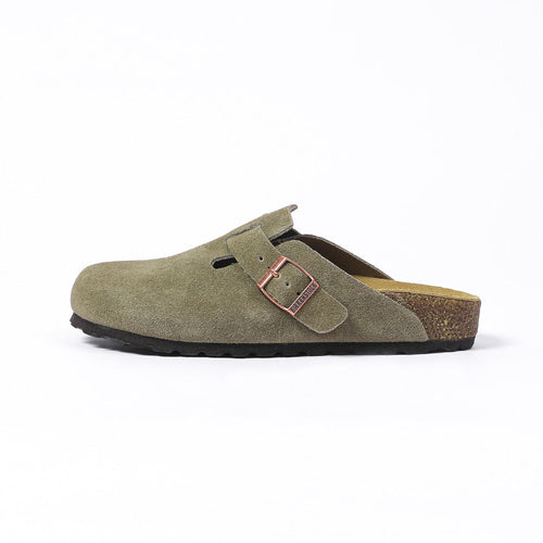 Boston Soft Footbed Suede Mules Fashion Women's Slippers