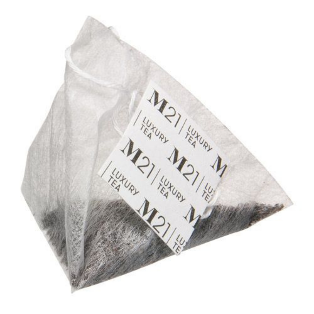 Maple Ginseng Luxury Green Tea | Canadian Ginseng & Wild Maple | Low Caffeine | 12 Compostable Pyramid Bags | Made in Canada | M21