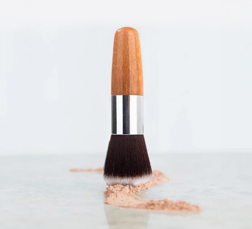 Kabuki Blush Brush | Superfine Synthetic Hair | Hypoallergenic | Cruelty-Free | BeNat