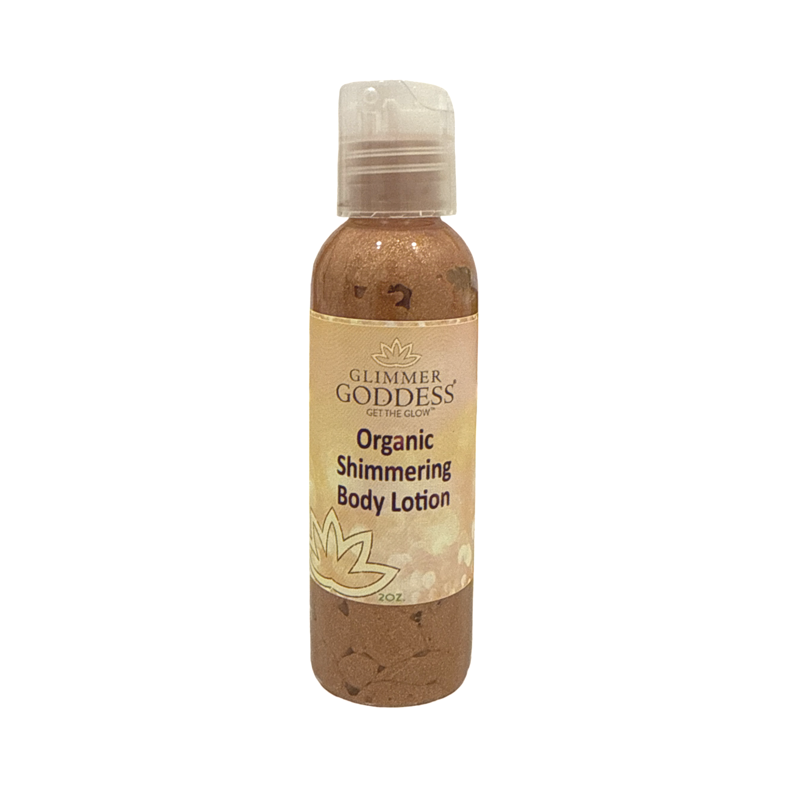 Organic Shimmer Body Lotion Travel Gift Set | Bronze, Gold & Diamond | Shea & Aloe | Glimmer Goddess