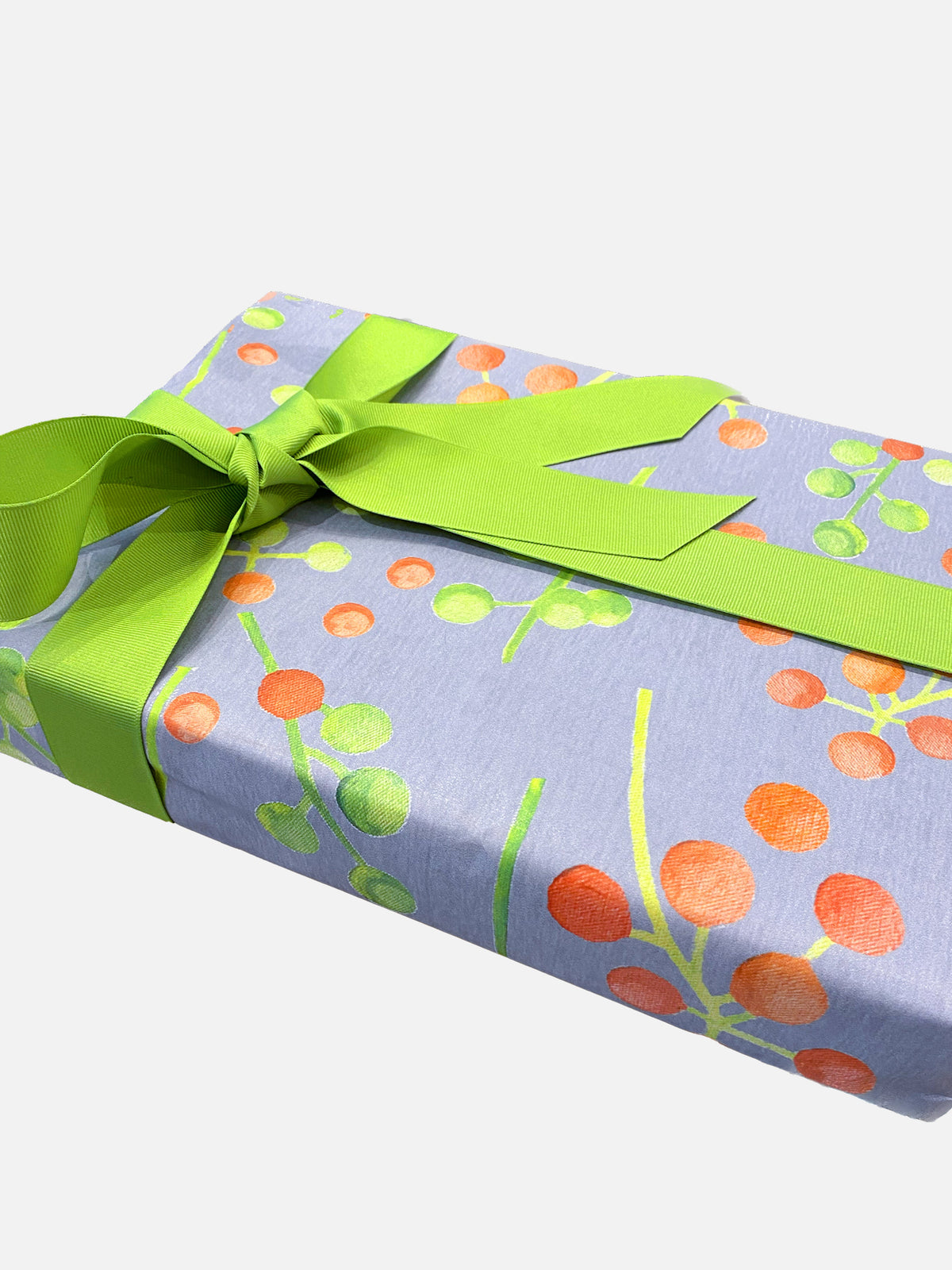 Gift Wrap:  Brunia on Grey
