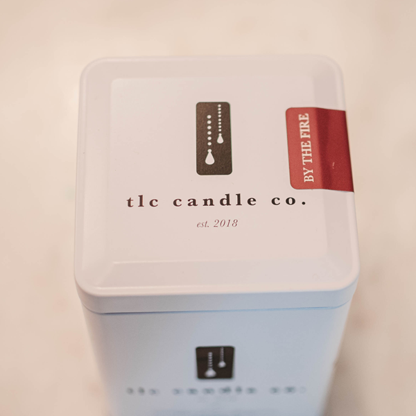 By The Fire | Pine & Fir Soy Candle | Pure Soy Wax & Essential Oils | 11 oz | 60-70 Hr Burn | TLC Candle Co.