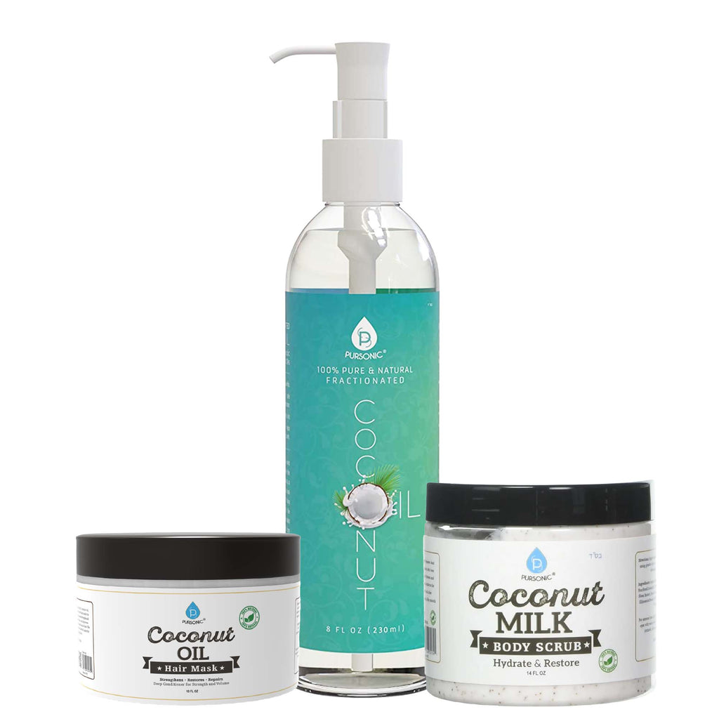 Ultimate Coconut Beauty Bundle | Hair, Skin & Body Pampering Set